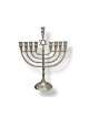 Nickel Chanukah Menorah with Star of David on St... | Hanukkah Menorah