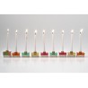 Graciela Noemi Handcrafted Modular Cubed Colorfu... | Hanukkah Menorah