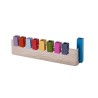 Yair Emanuel L Shaped Chanukah Menorah Cube Cand... | Hanukkah Menorah