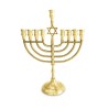 Antique Style Chanukah Menorah with Star of Davi... | Hanukkah Menorah