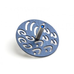 Adi Sidler Contemporary Style Chanukah Dreidel with Hebr... | Dreidels