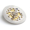 Adi Sidler Two Tone Chanukah Dreidel and Stand Cutout Je... | Dreidels