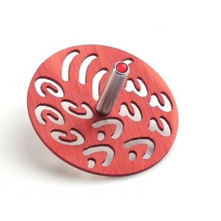 Adi Sidler Contemporary Style Chanukah Dreidel with Hebr... | Dreidels