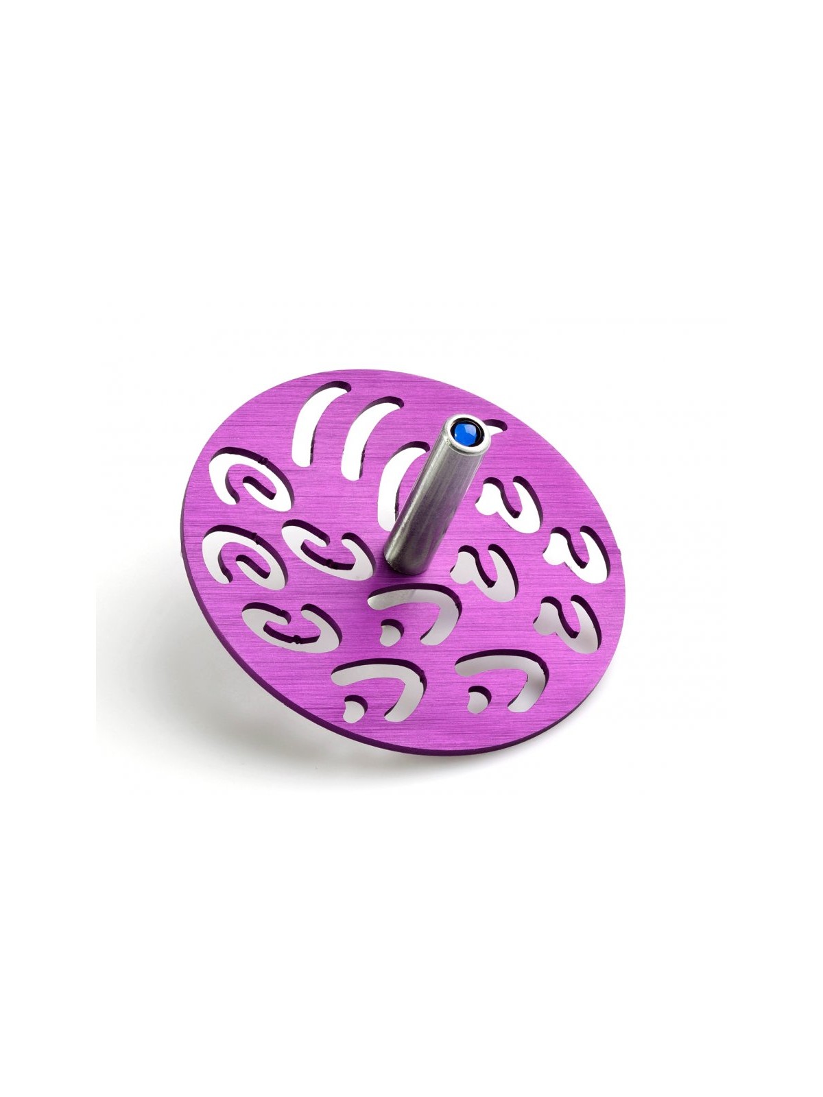 Adi Sidler Contemporary Style Chanukah Dreidel with Hebr... | Dreidels