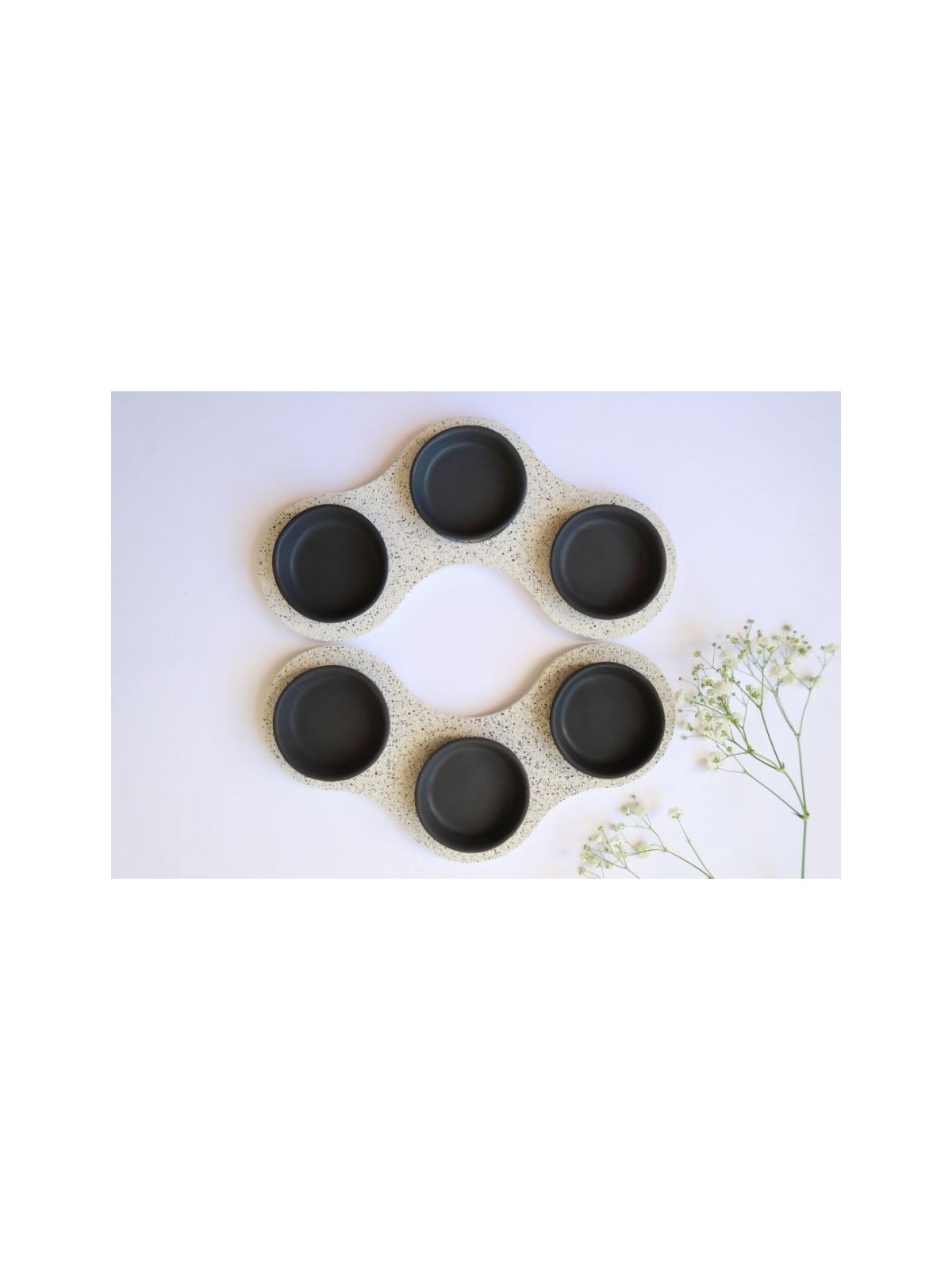 Graciela Noemi Handcrafted Terrazo Passover Seder Pl... | Seder Plates