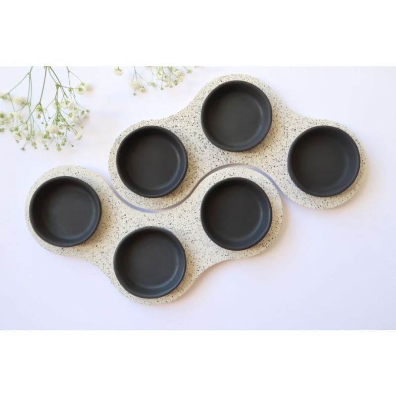 Graciela Noemi Handcrafted Terrazo Passover Seder Pl... | Seder Plates