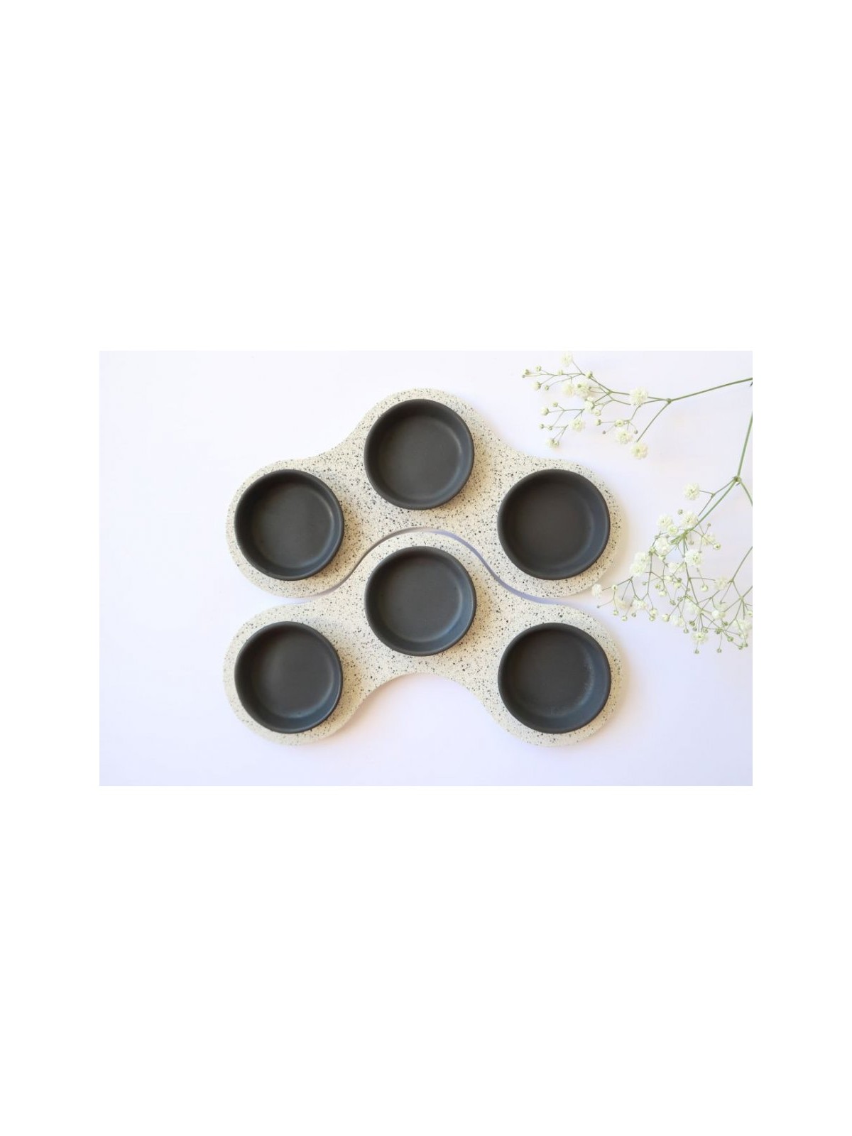 Graciela Noemi Handcrafted Terrazo Passover Seder Pl... | Seder Plates