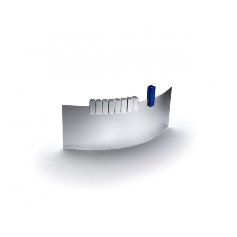 Laura Cowan Tel Aviv City Contemporary Chanukah ... | Hanukkah Menorah