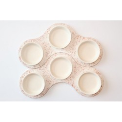 Graciela Noemi Handcrafted Terrazo Passover Seder Pl... | Seder Plates
