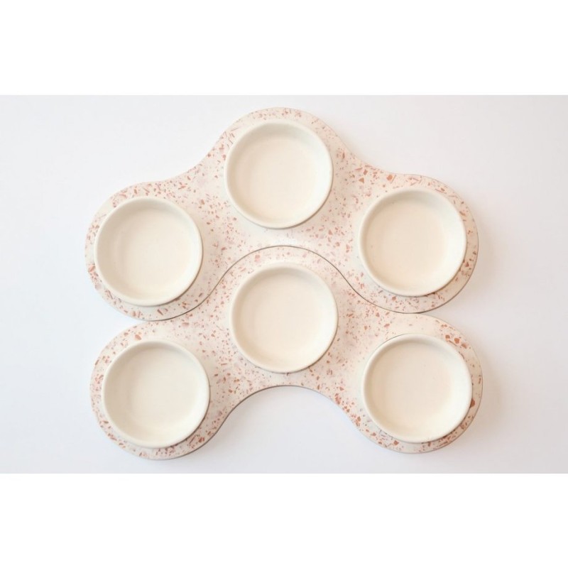 Graciela Noemi Handcrafted Terrazo Passover Seder Pl... | Seder Plates