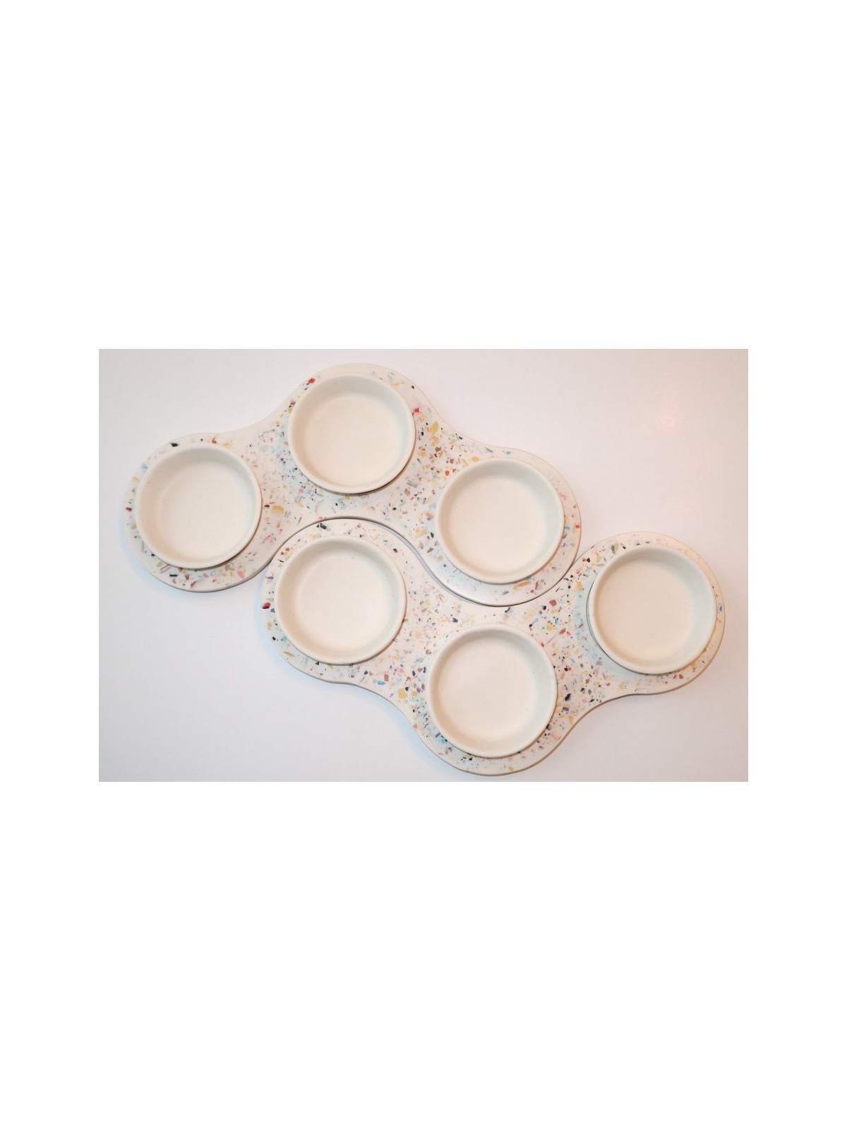 Graciela Noemi Handcrafted Terrazo Passover Seder Pl... | Seder Plates