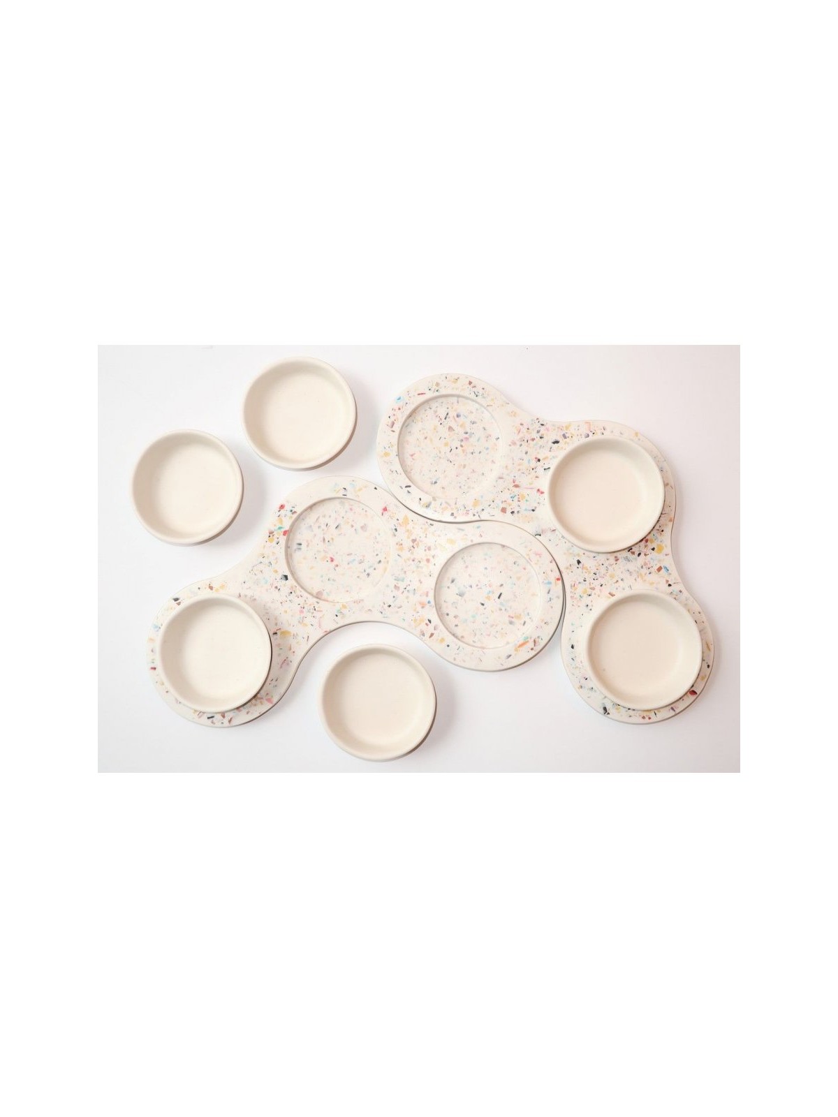 Graciela Noemi Handcrafted Terrazo Passover Seder Pl... | Seder Plates