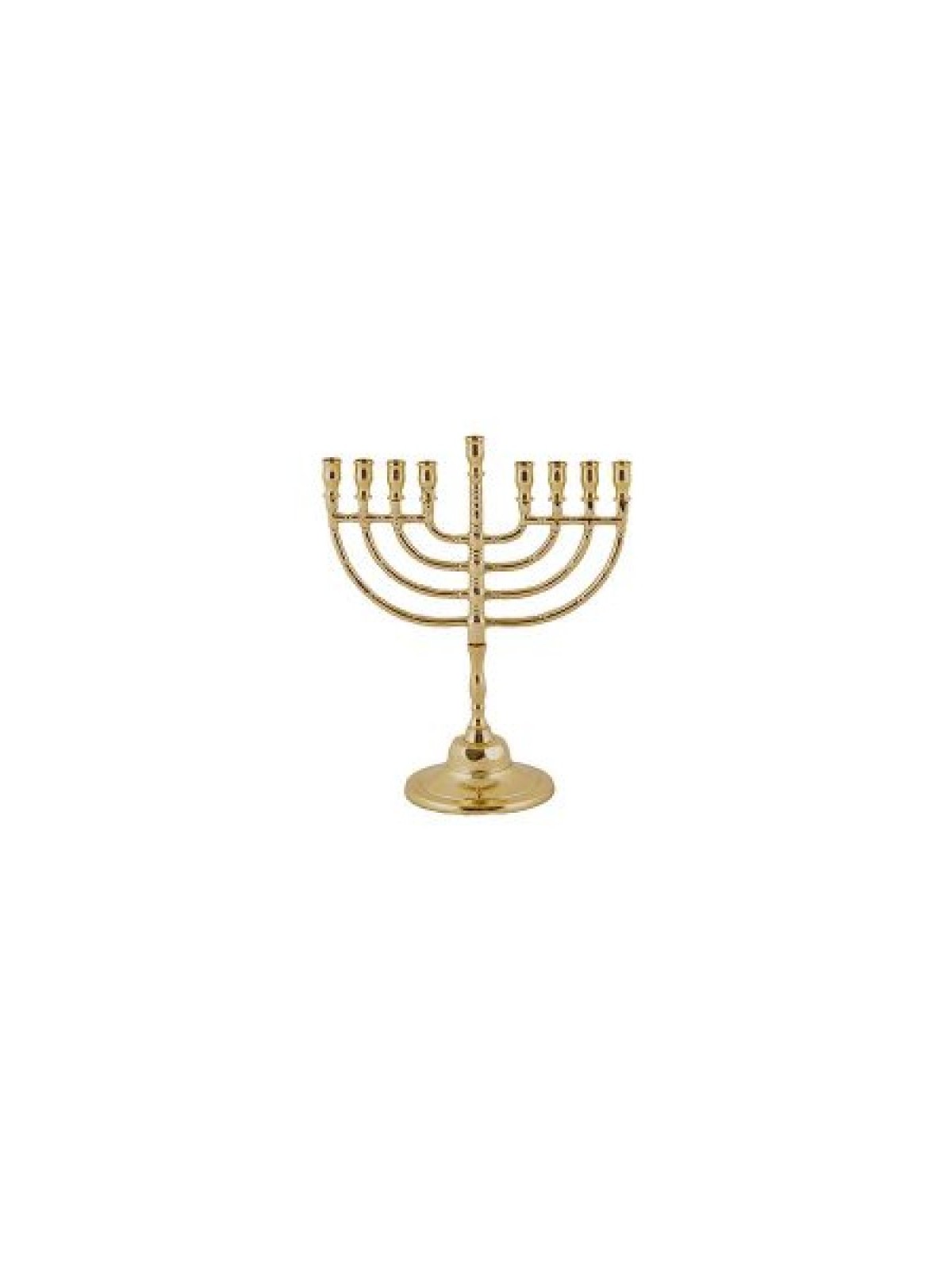 Yair Emanuel Classic Chanukah Menorah with Circl... | Hanukkah Menorah