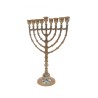 Large Brass Color Chanukah Menorah Spheres Desig... | Hanukkah Menorah