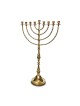 Extra Large Gleaming Gold Chanukah Menorah Tradi... | Hanukkah Menorah