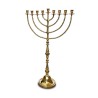 Extra Large Gleaming Gold Chanukah Menorah Tradi... | Hanukkah Menorah