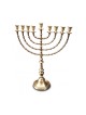 Extra Large Antique Gold Color Traditional Chanu... | Hanukkah Menorah