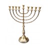 Extra Large Antique Gold Color Traditional Chanu... | Hanukkah Menorah