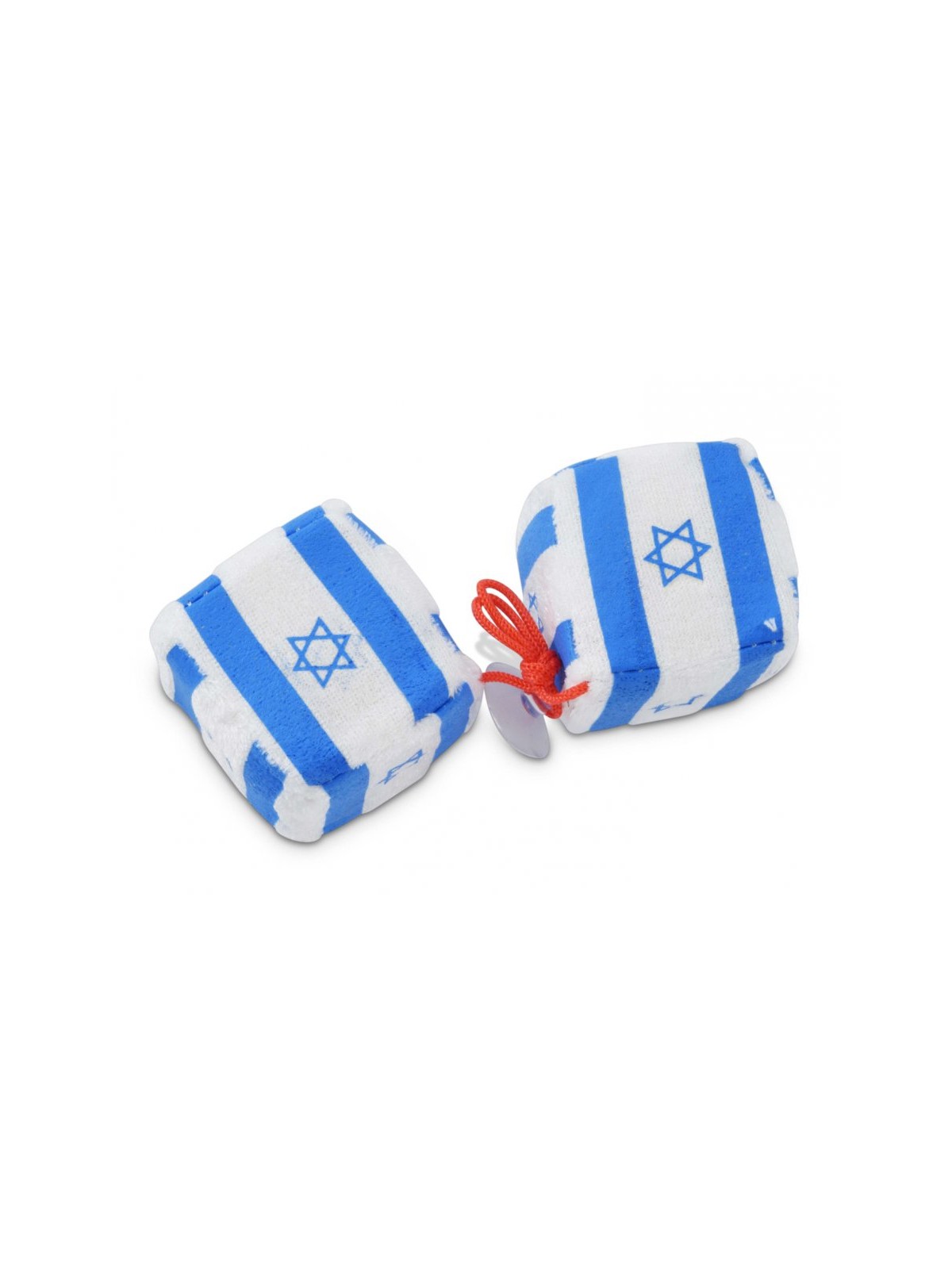 Playful Car Hanging Cubes with Flag of Israel | Israel Flag