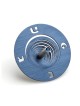 Adi Sidler Spiral Coil Chanukah Dreidel Brushed Aluminum... | Dreidels