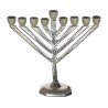 Chabad Lubavitch Chanukah Menorah Silver and Gra... | Hanukkah Menorah