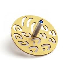 Adi Sidler Contemporary Style Chanukah Dreidel with Hebr... | Dreidels