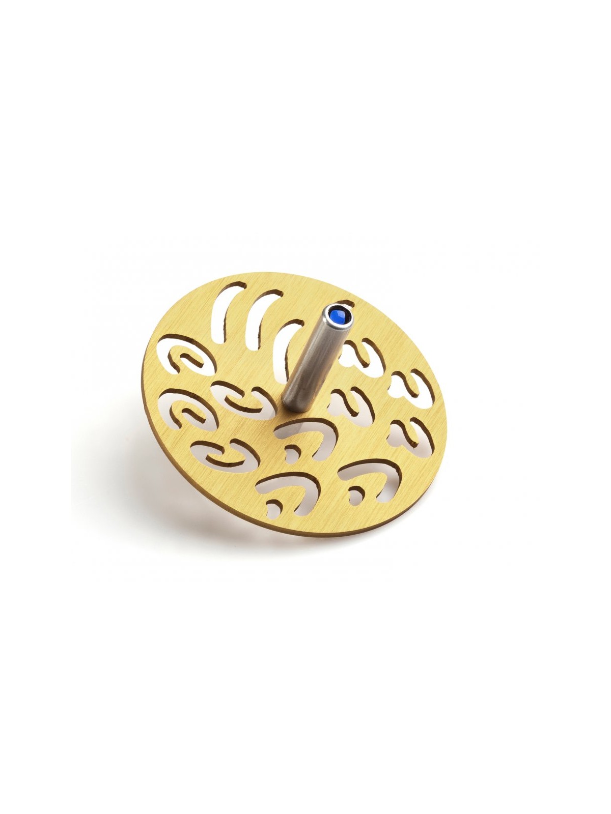 Adi Sidler Contemporary Style Chanukah Dreidel with Hebr... | Dreidels