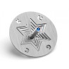 Adi Sidler Anodized Aluminum Chanukah Dreidel and Stand ... | Dreidels