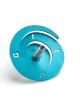 Adi Sidler Anodized Aluminum Spiral Dreidel Turquoise | Dreidels