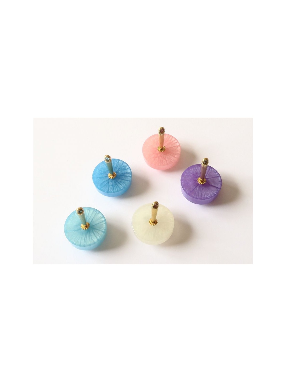 Graciela Noemi Handcrafted Pirouette Chanukah Dreidel | Dreidels