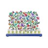 Yair Emanuel Hand Painted Chanukah Menorah Butte... | Hanukkah Menorah