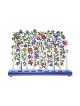 Yair Emanuel Hand Painted Chanukah Menorah Butte... | Hanukkah Menorah