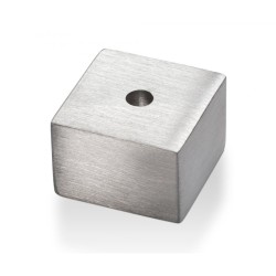 Adi Sidler Square Spiral Chanukah Dreidel Brushed Alumin... | Dreidels