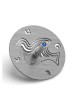 Adi Sidler Brushed Aluminum Chanukah Dreidel Dove of Pea... | Dreidels