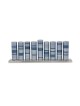 Yair Emanuel Chanukah Menorah Cylinders with Rin... | Hanukkah Menorah