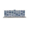 Yair Emanuel Chanukah Menorah Cylinders with Rin... | Hanukkah Menorah