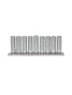 Yair Emanuel Hanukkah Menorah Cylinders with Shi... | Hanukkah Menorah
