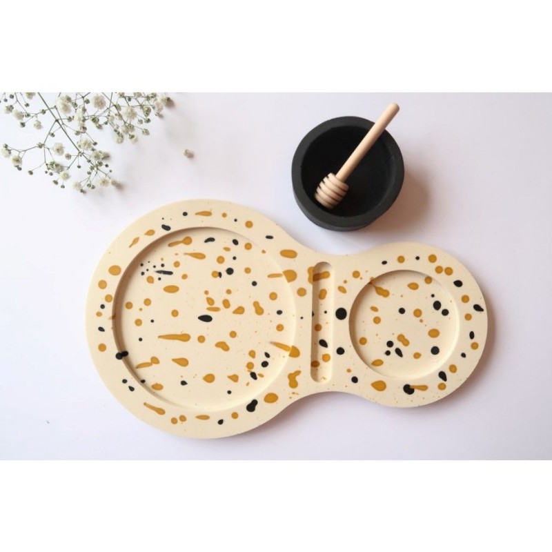 Graciela Noemi Handcrafted Apple Tray wit... | Jewish Gift from Israel