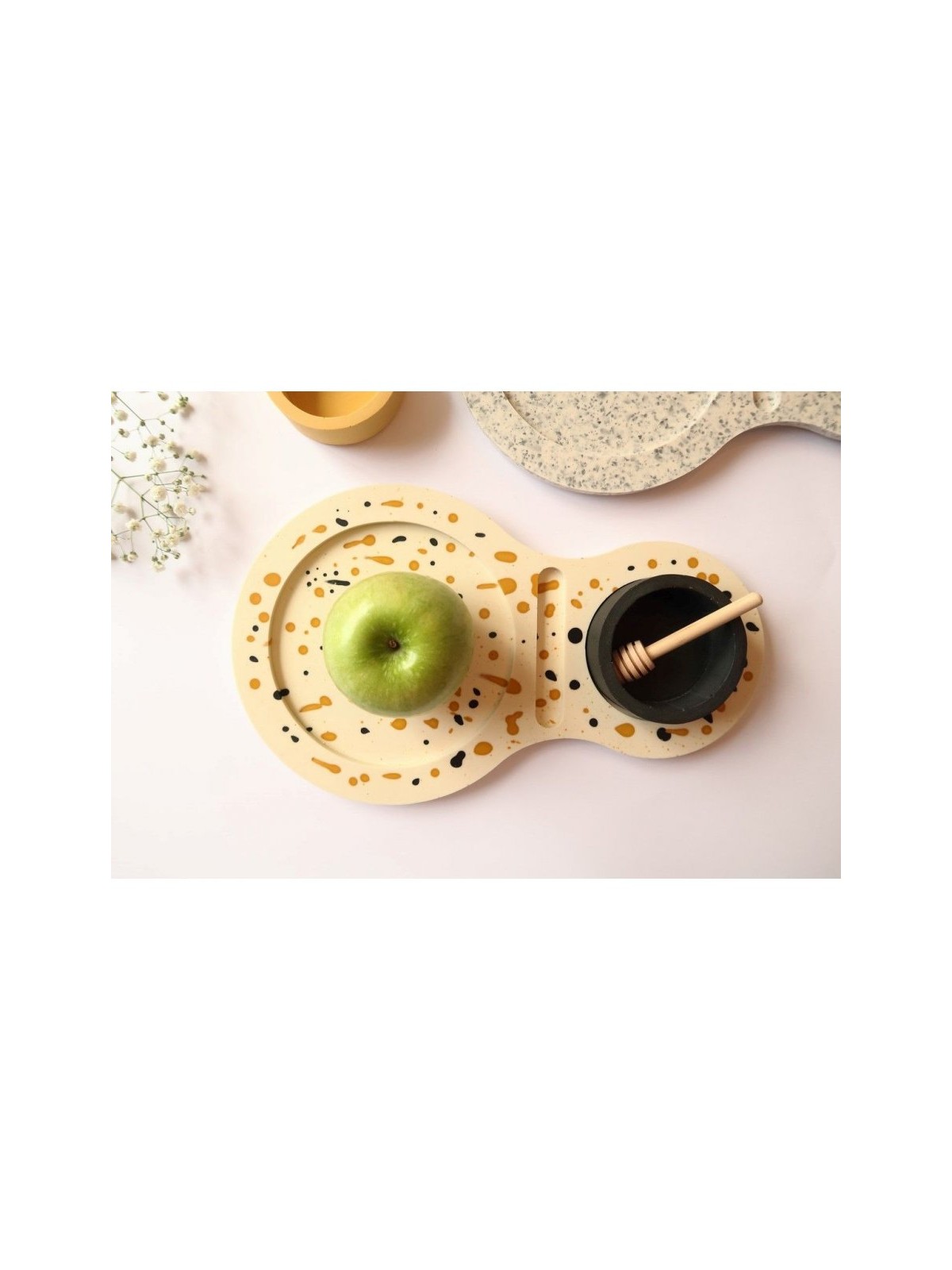 Graciela Noemi Handcrafted Apple Tray wit... | Jewish Gift from Israel