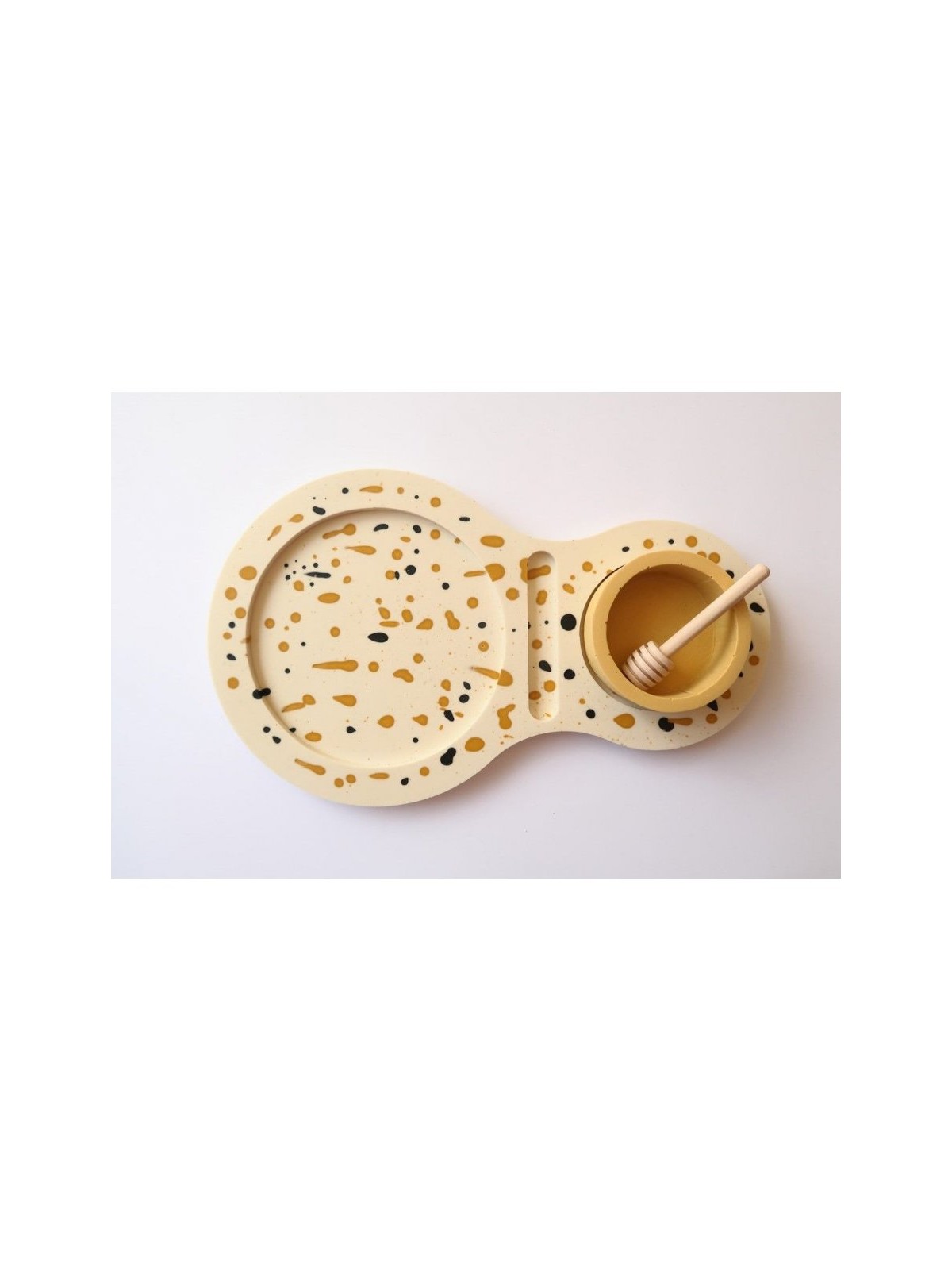 Graciela Noemi Handcrafted Apple Tray wit... | Jewish Gift from Israel