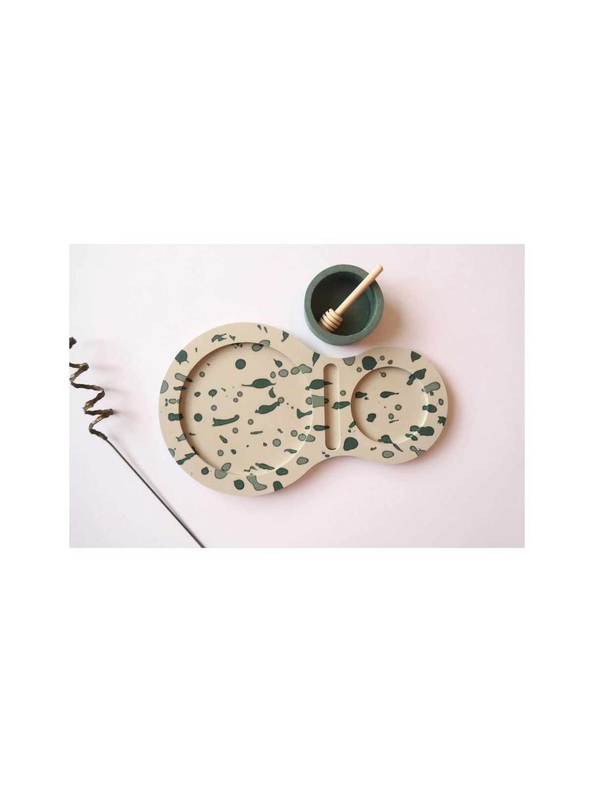 Graciela Noemi Handcrafted Apple Tray wit... | Jewish Gift from Israel