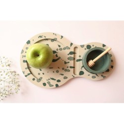 Graciela Noemi Handcrafted Apple Tray wit... | Jewish Gift from Israel
