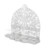Dorit Judaica Chanukah Menorah Cutout Pomegranat... | Hanukkah Menorah