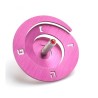 Adi Sidler Anodized Aluminum Spiral Dreidel Pink | Dreidels