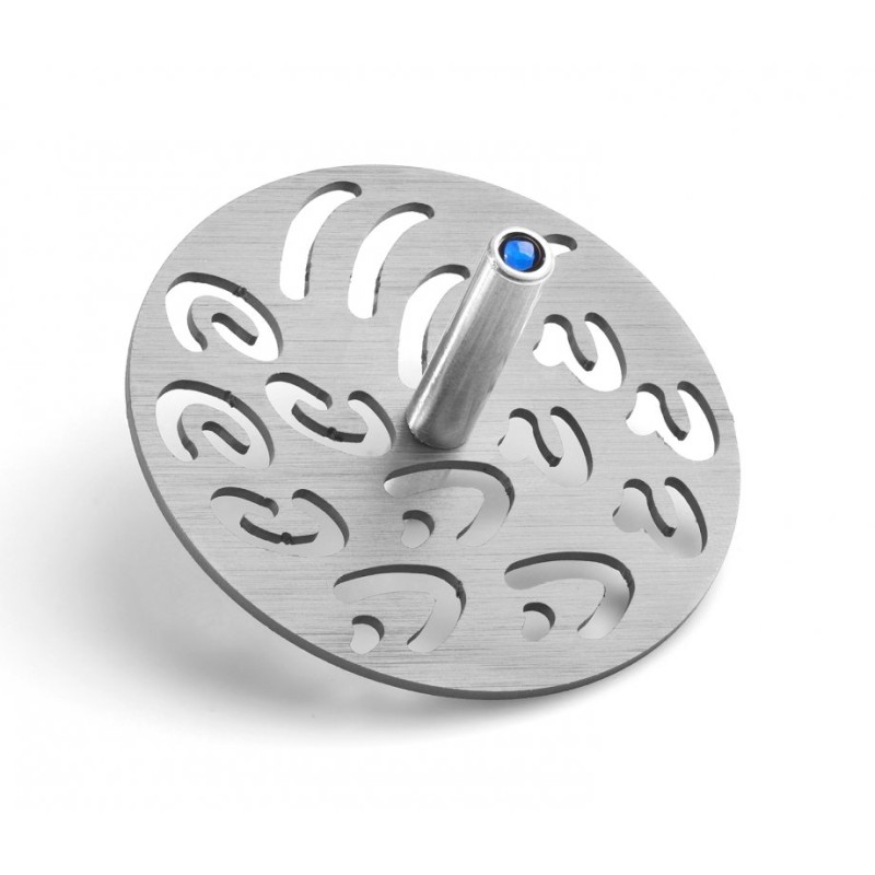 Adi Sidler Contemporary Style Chanukah Dreidel with Hebr... | Dreidels