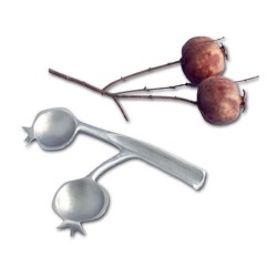 Shraga Landesman Pomegranate Shaped Doubl... | Jewish Gift from Israel