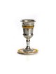 Silver Plated Regency Design Kiddush Cup on Stem wit... | Kiddush Cups