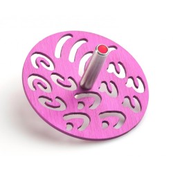 Adi Sidler Contemporary Style Chanukah Dreidel with Hebr... | Dreidels