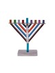 Yair Emanuel Chabad Chanukah Menorah Multicolore... | Hanukkah Menorah