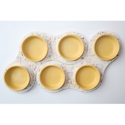 Graciela Noemi Handcrafted Terrazo Design Passover S... | Seder Plates
